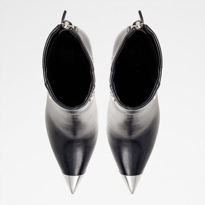High Heels Stilettoe Booties zip closure shoe for Women- 90 pair