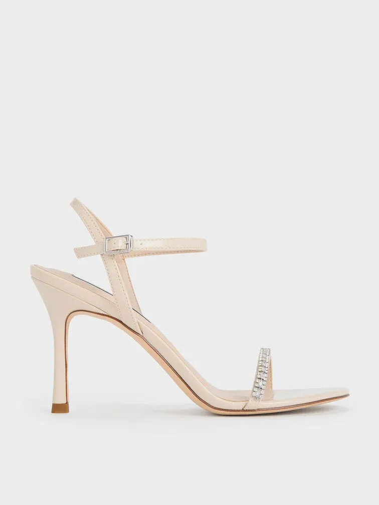 High-Heeled Open Sandals for ladies - 90 pair