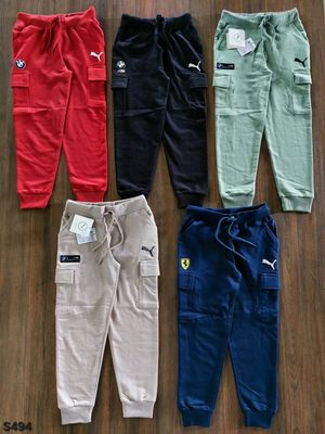 Puma Bmw Ferrari Premium Quality Cotton Kids Cargo Track - 30 Pc