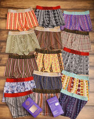 Versace Premium Quality Cotton Men's Trunks - 72 Pc