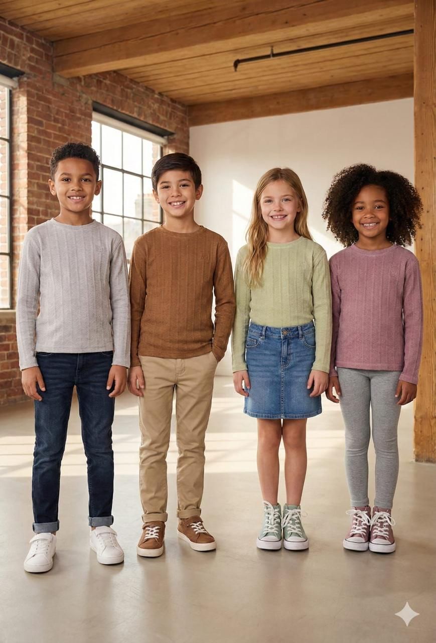 Rare Rabbit Premium Quality Kids Round Neck Full Sleeve Kids t-shirt - 34 Pc