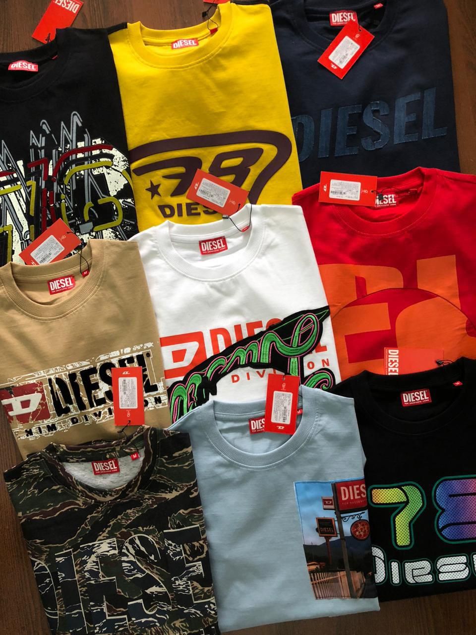 ​Diesel Premium Quality Round Neck Half Sleeve Men's T-shirt - 75 Pc