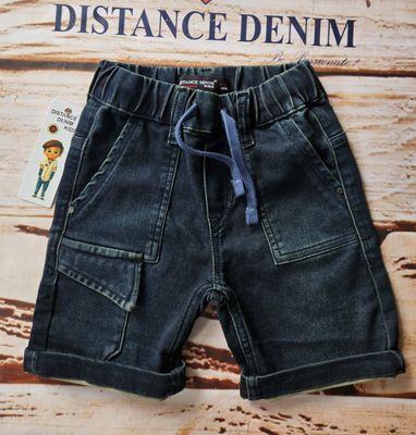 Distance Denim Premium Quality Kids Cargo Shorts - 37 Pc