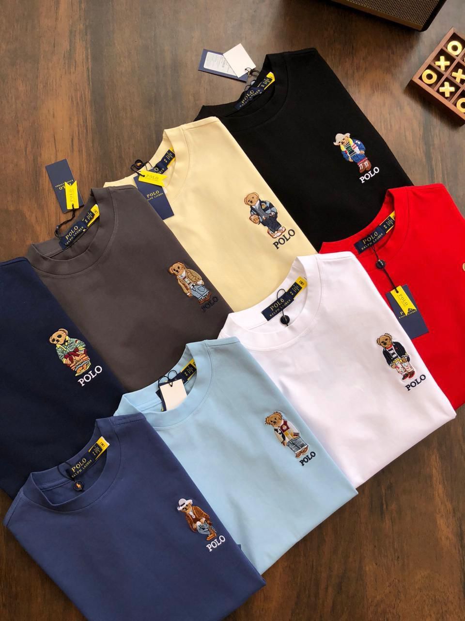 ​Ralph Lauren Crew Neck Half Sleeve Men's Polo T-shirt -  58 Pc
