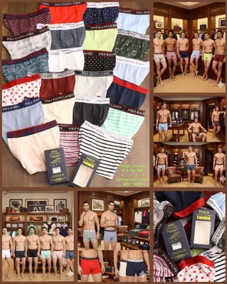 Ralph Lauren Premium Quality Cotton Lycra Men's Trunks - 72 Pc