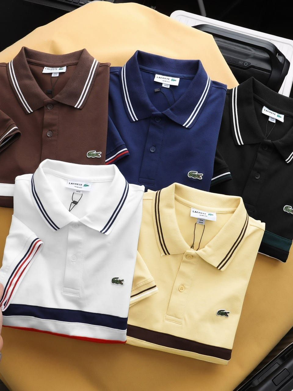 Men's Branded Premium Quality Cotton Collar Neck Half Sleeve Men's T-shirt - 32 Pc