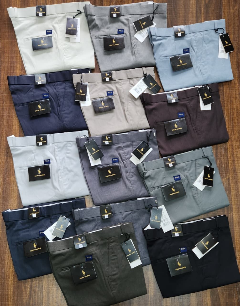 Ralph Lauren Premium Quality Lenin Lycra Men's Formal Pant - 70 Pc