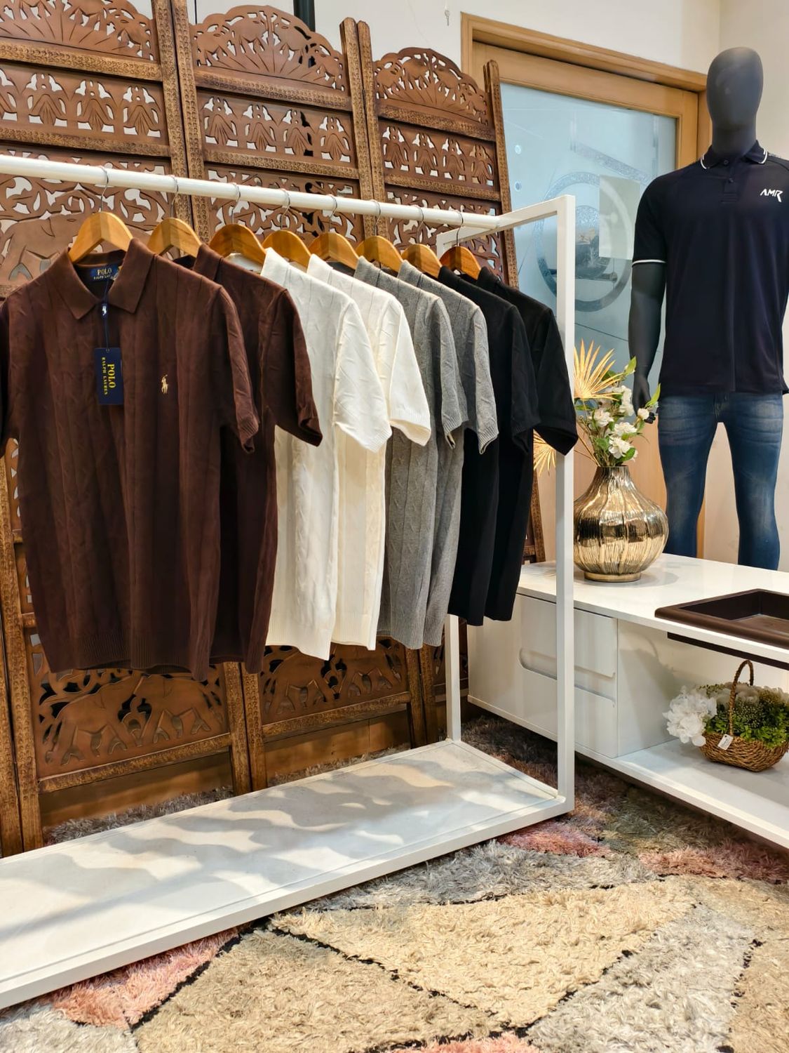 Ralph Lauren Premium Quality Collar Neck Half Sleeve Men's Polo T-shirt - 36 Pc