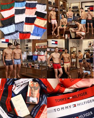 Tommy Hilfiger Premium Quality Cotton Lycra Men's Trunks - 72 Pc