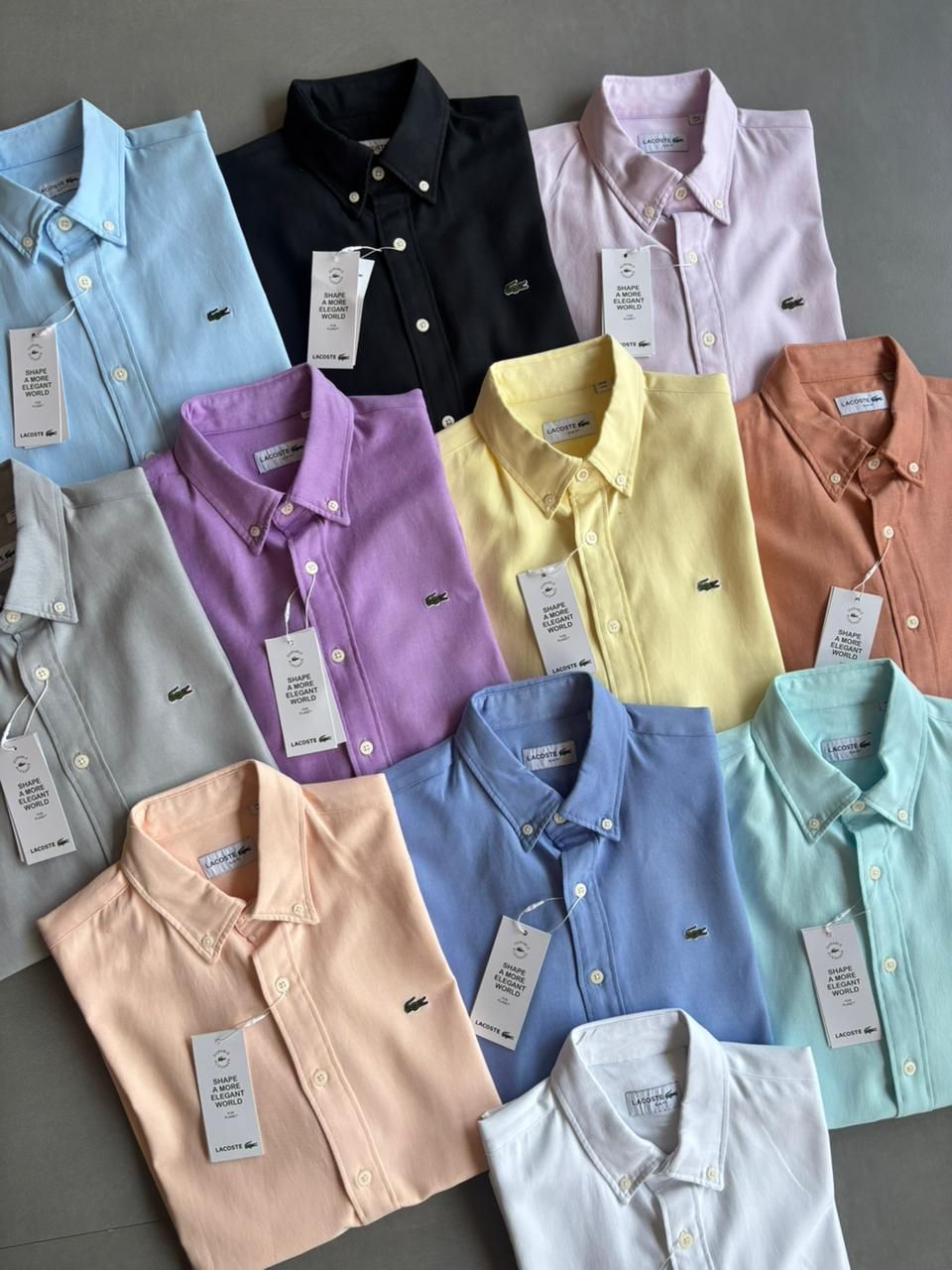 Men's Branded Premium Quality Collar Neck Full Sleeve Oxford Men's shirts - 85 Pc