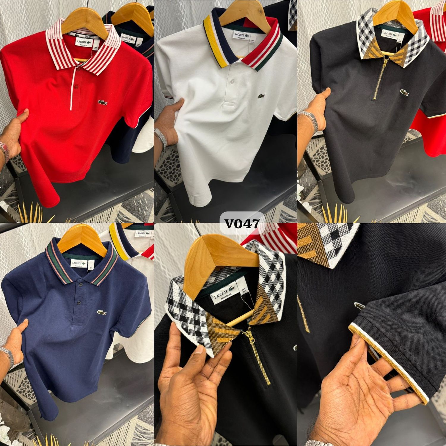 Men's Branded Premium Quality Cotton Collar Neck Half Sleeve Men's T-Shirt - 38 Pc