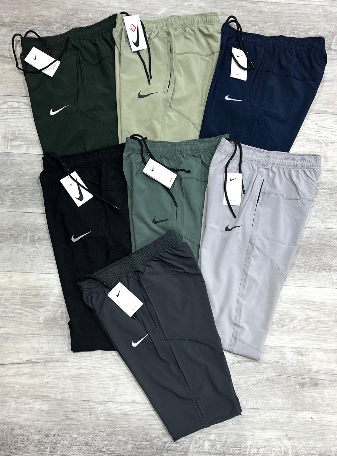 Nike Premium Quality Ns Gold Lycra Dri-fit Men's Tracks - 70 Pc