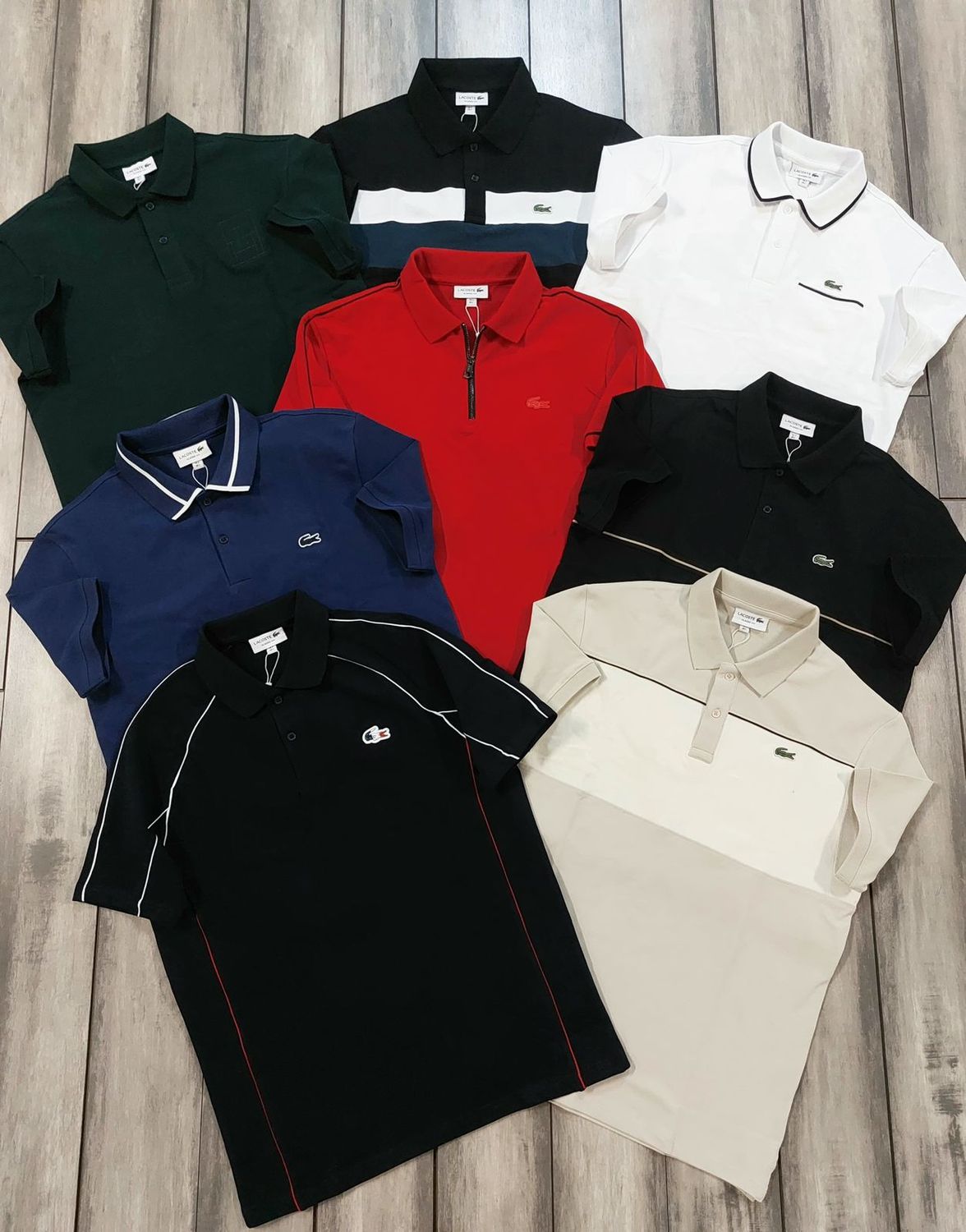 Men's Branded Premium Quality Collar Neck Half Sleeve Men's T-shirt - 60 Pc