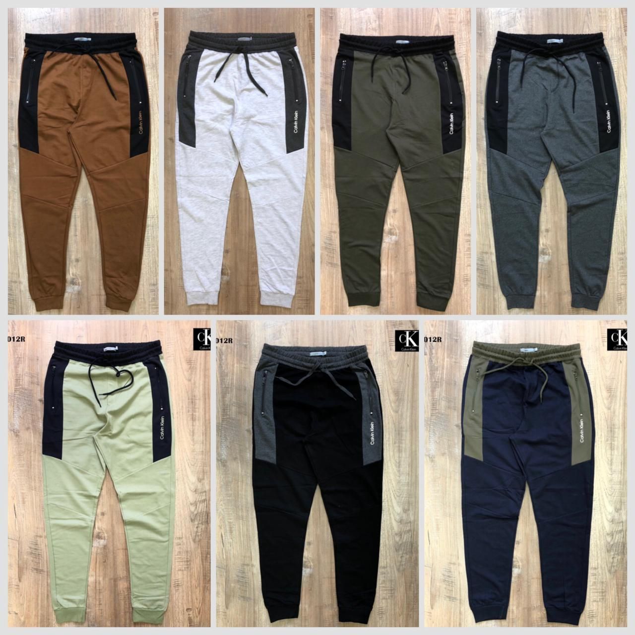 Calvin Klein Premium Quality Cotton Loop Knit Men's Joggers - 30 Pc