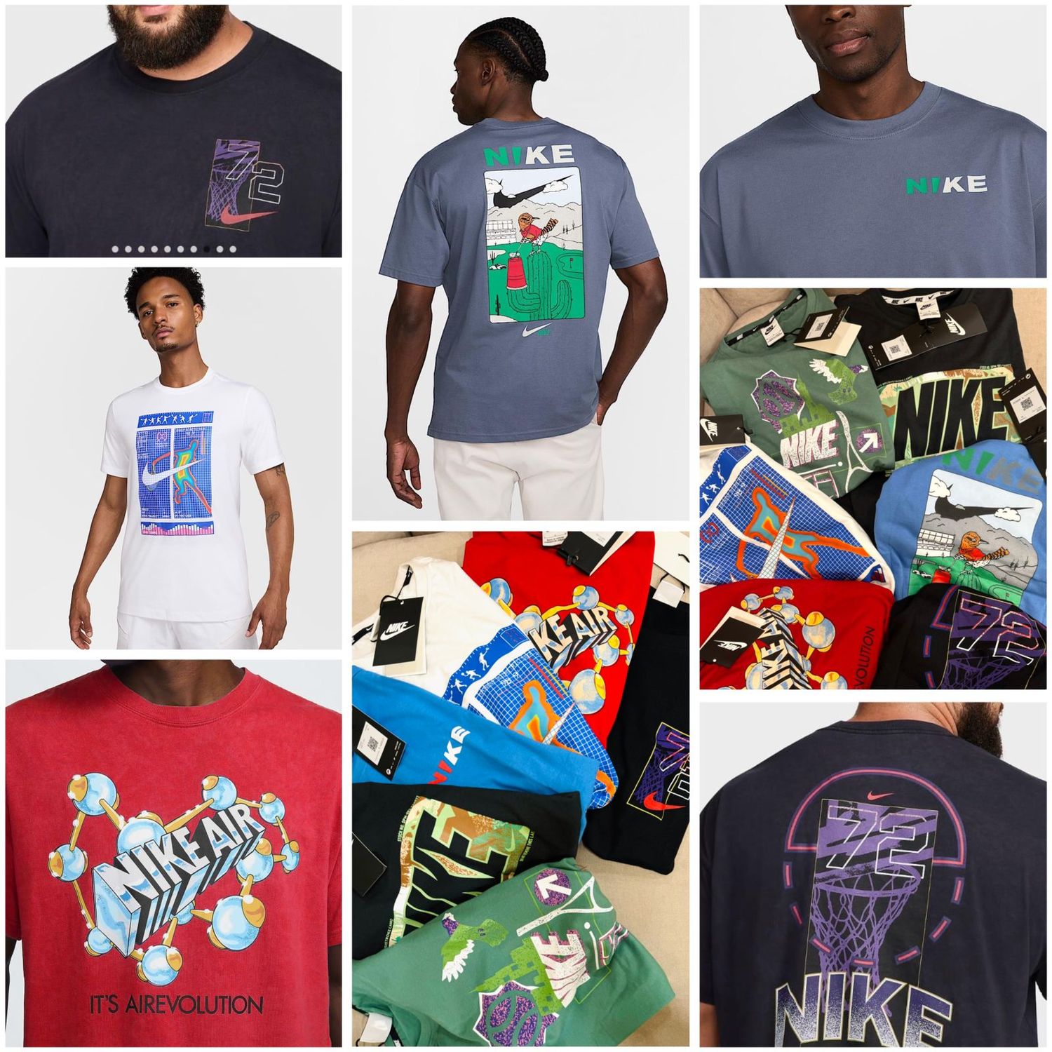 Air/Jordan Premium Quality Crew Neck Half Sleeve Men's T-Shirt - 42 Pc