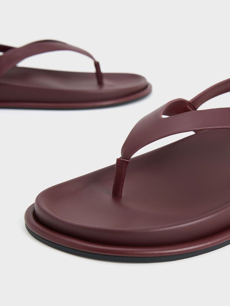 Women Orthotic Arch Support Sandal Burgundy - 88 Pair