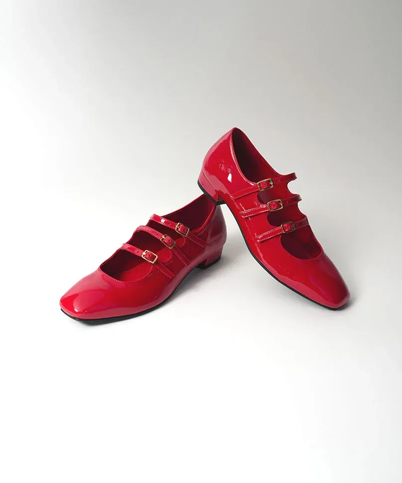 Women's Triple Strap Multi Strap Red - 88 Pair