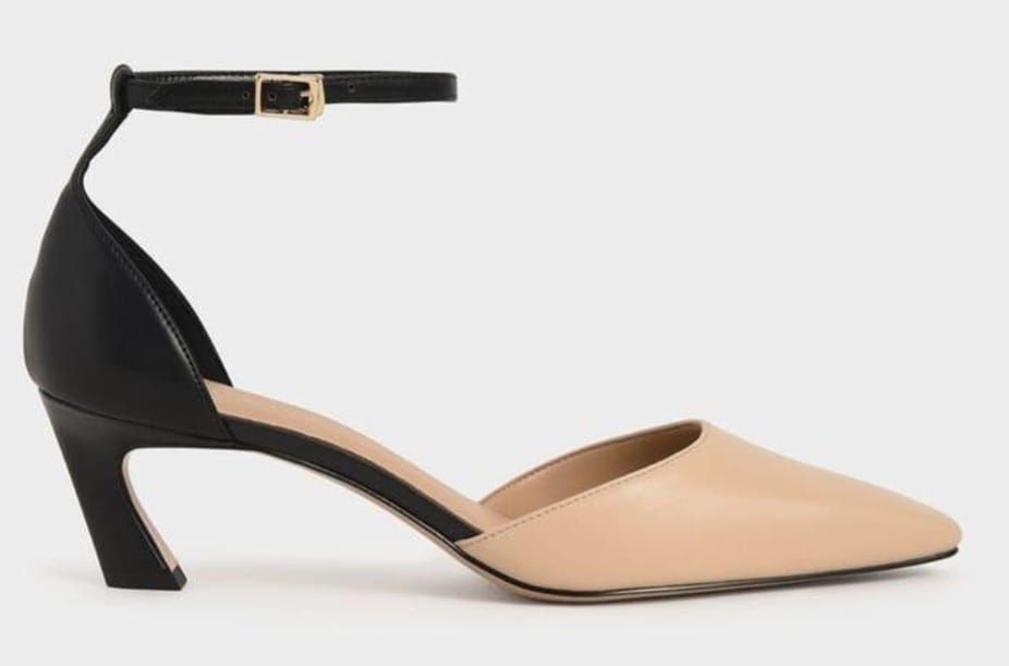 Ladies Heels Pink-Black - 88 pair