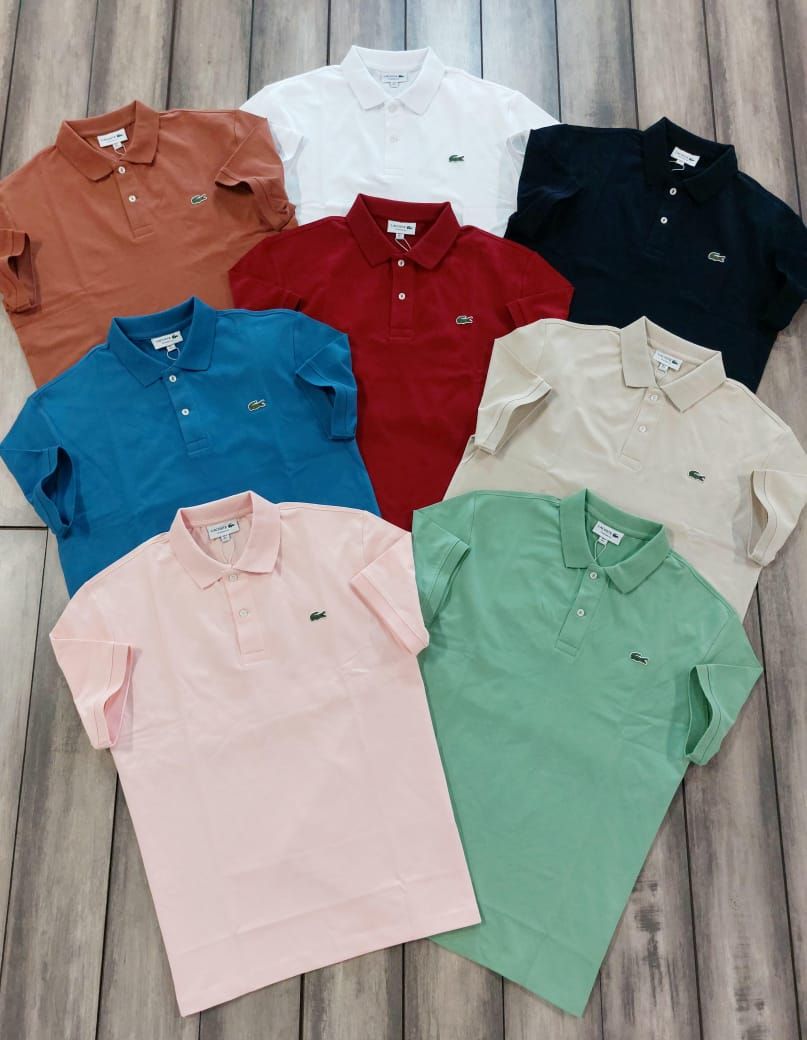 Men's Branded Premium Quality Collar Neck Half Sleeve Men’s Polo T-Shirts - 60 Pc