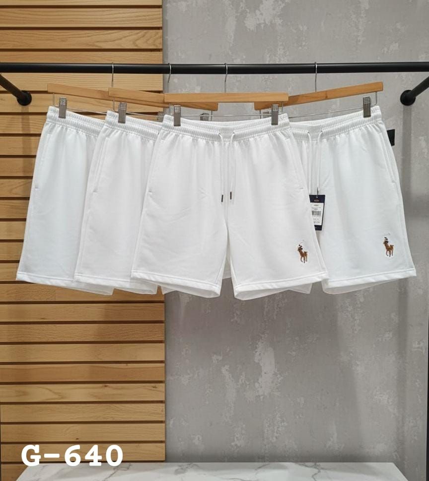 Ralph Lauren Premium Quality Pure Cotton Soft feel cloth comfort fit Men's Shorts - 46 Pc