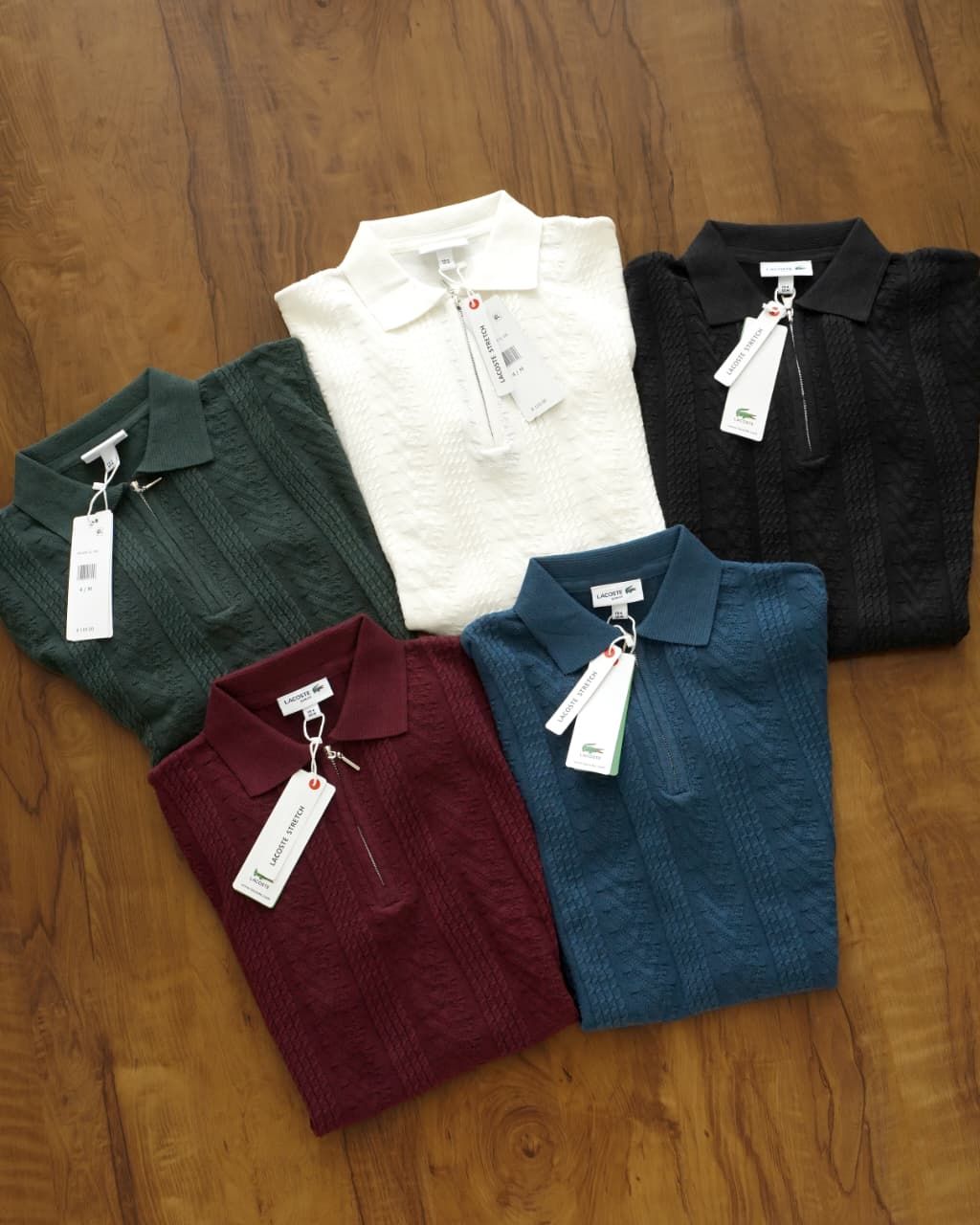 Men's Branded Premium Quality Cotton Collar Neck Half Sleeve Men's T-shirt - 40 Pc