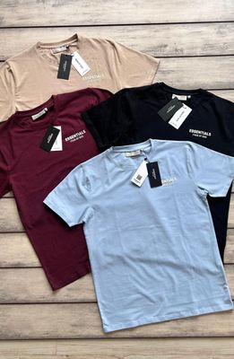 Essential Premium Quality Cotton Lycra Round Neck Half Sleeve Men's T-Shirt - 56 Pc