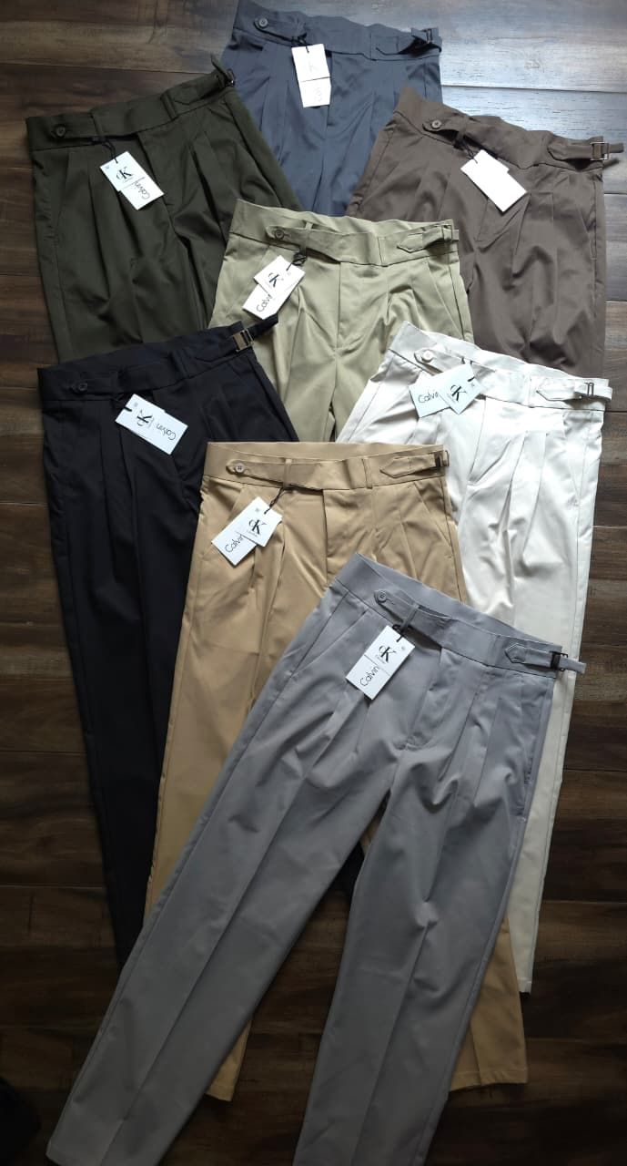 Calvin Klein Premium Quality Men's Gorkha Pant - 46 Pc