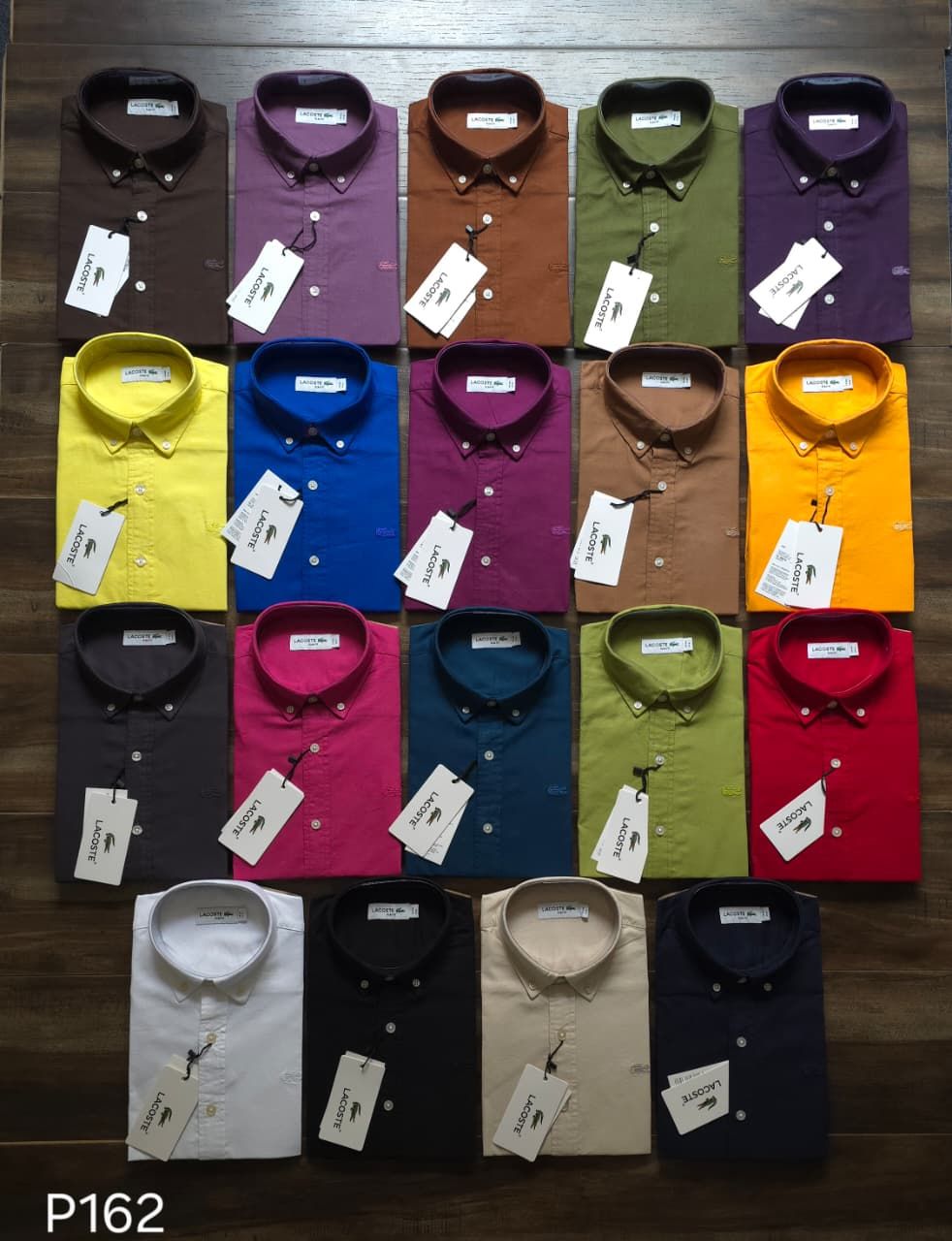 Men's Branded Premium Quality Oxford Fabric Stand Collar Full Sleeve Men's Shirt - 84 Pc