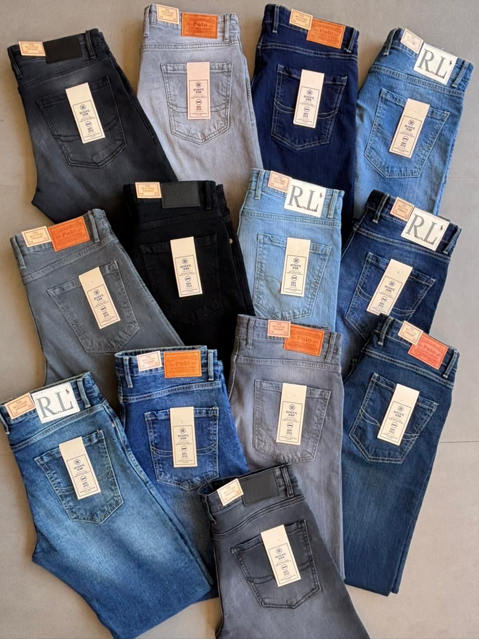 Ralph Lauren Premium Quality Original straight fit Men's Denims Jeans - 100 Pc