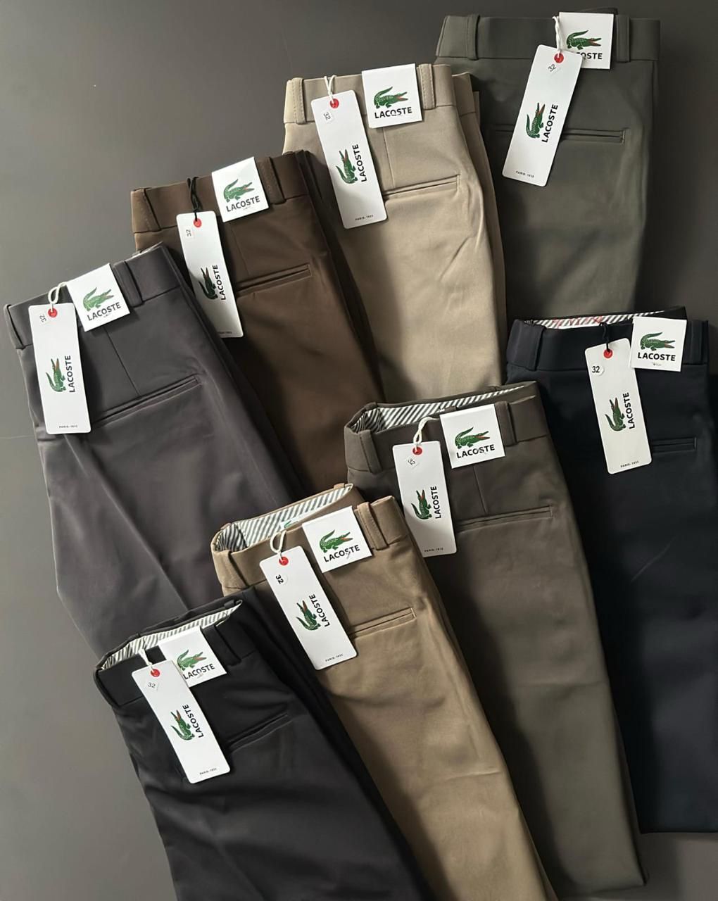 Men's Branded Premium Quality Ankle Cotton Men's Stretchable Formal Pant - 41 Pc