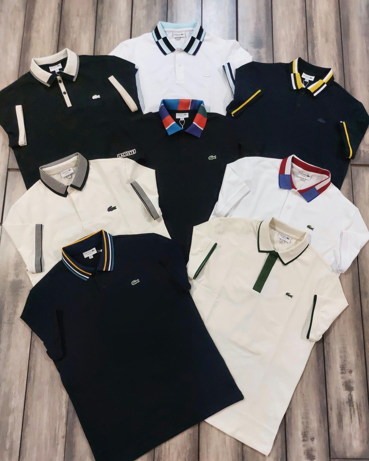 Men's Branded Premium Quality Collar Neck Half Sleeve Men's T-Shirt - 60 Pc