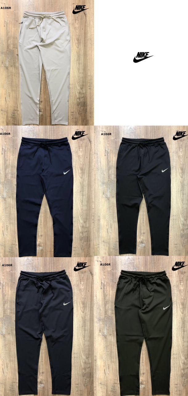 Nike Premium Quality Polyester Lycra Double Side Pocket Dry-Fit Men's Track Pant - 46 Pc