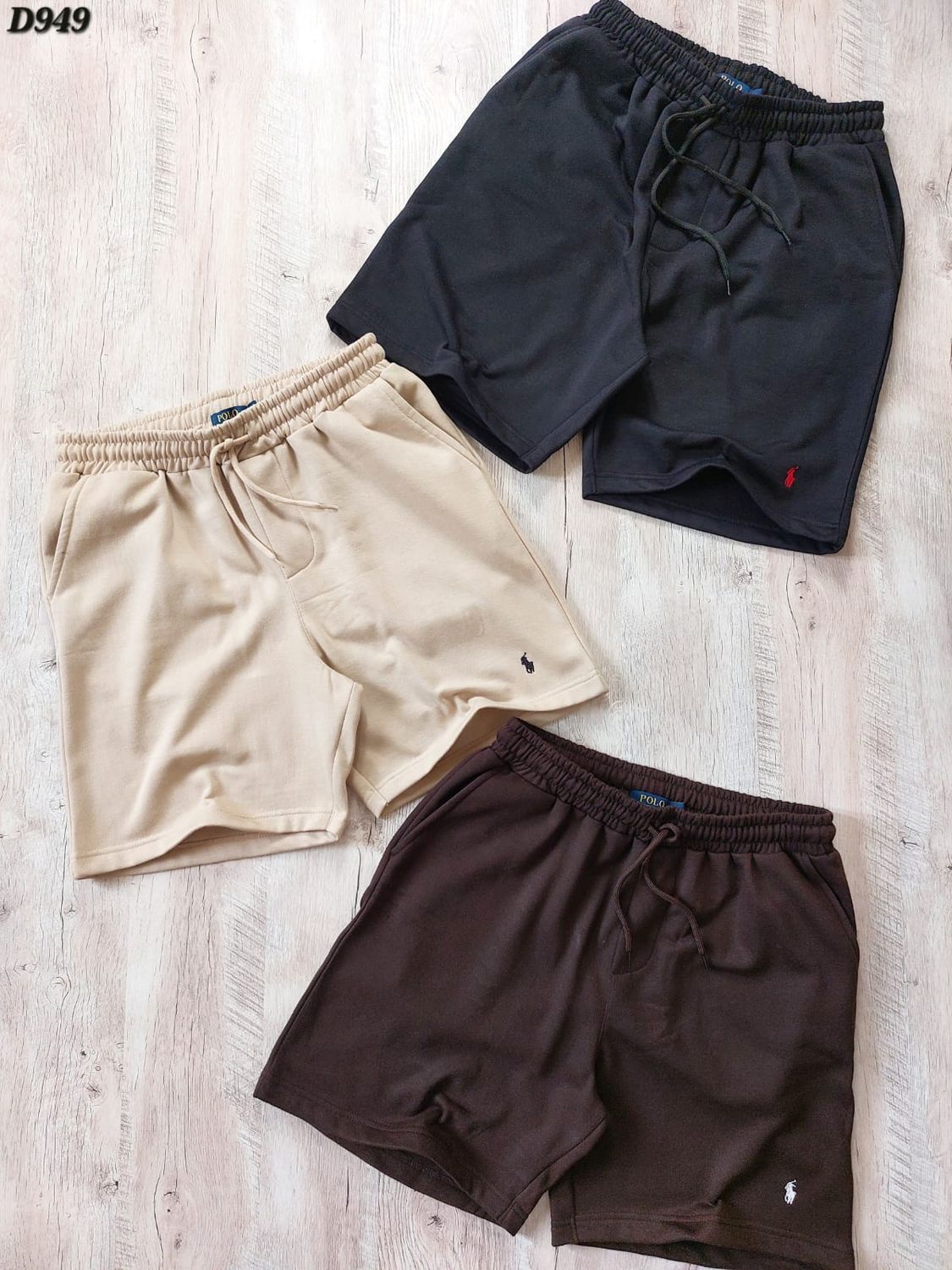 Ralph Lauren Premium Quality Loop Knit Fleece Men's Shorts - 54 Pc