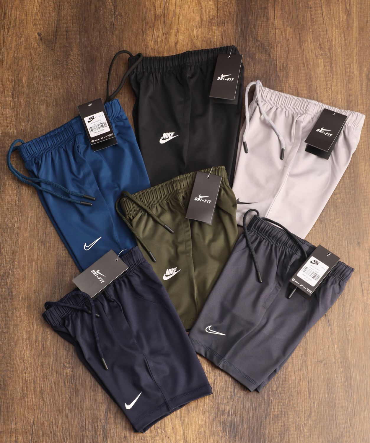 Nike ( Unisex ) Sports Premium Quality 4way Lycra Boys &amp; Girls Fry-Fit Kids Shorts - 40 Pc