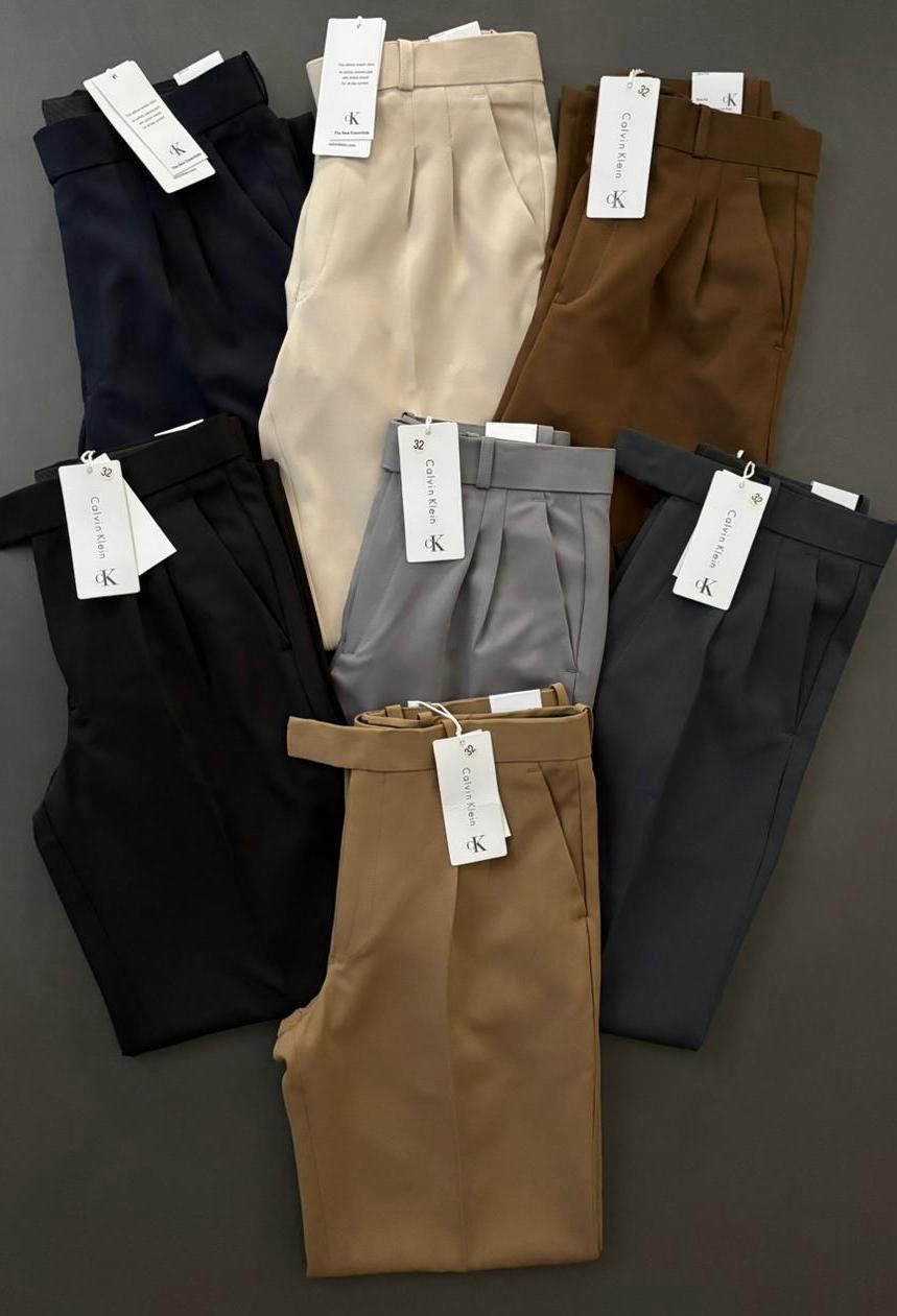 Calvin Klein Premium Quality Formal Baggy Style Men's Pant - 35 Pc