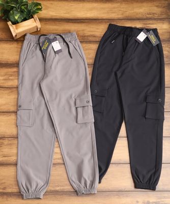 Ralph Lauren Premium Quality Imported Nylon Spun Men's Cargo Joggers - 35 Pc
