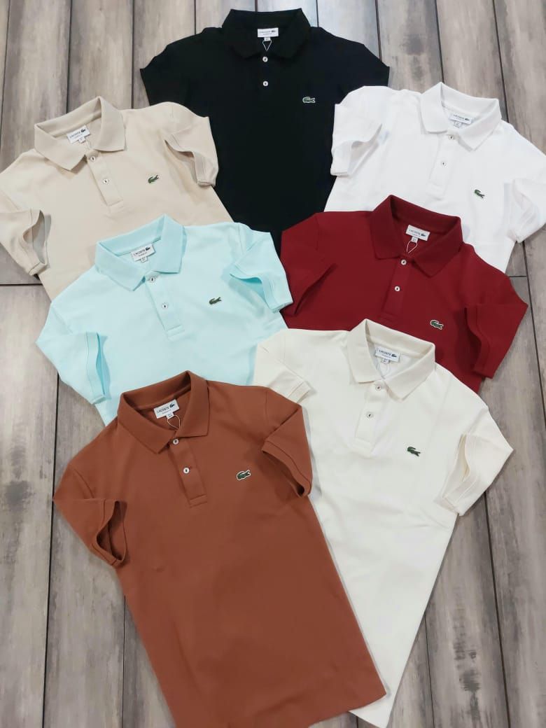 Men's Branded Premium Quality Collar Neck Half Sleeve Men's T-shirt - 60 pc