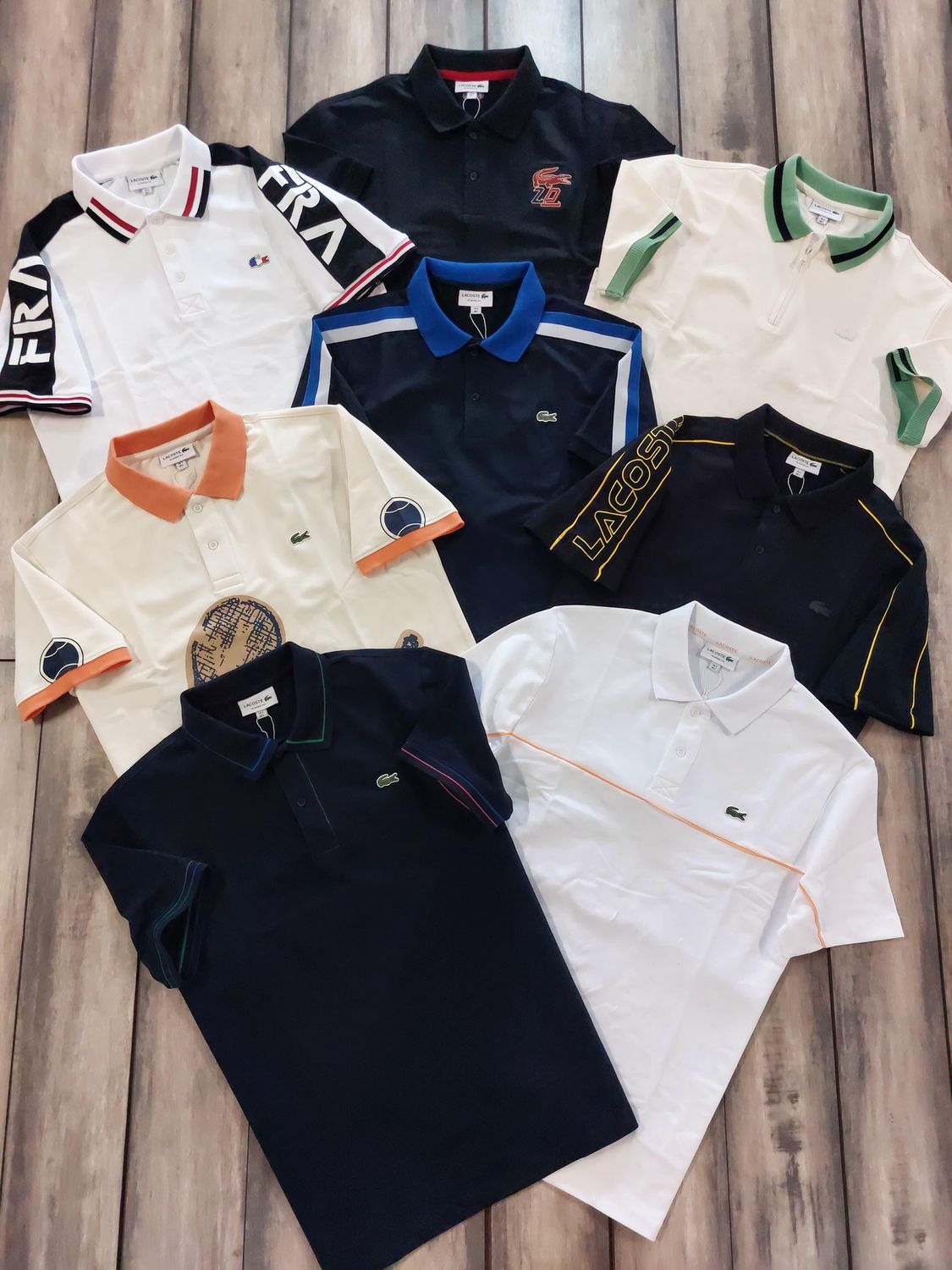 Men's Branded Premium Quality Collar Neck Half Sleeve Men's T-shirt - 60 Pc