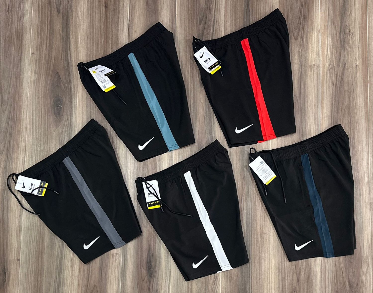 Nike Premium Quality NS Lycra Men's Shorts - 40 Pc