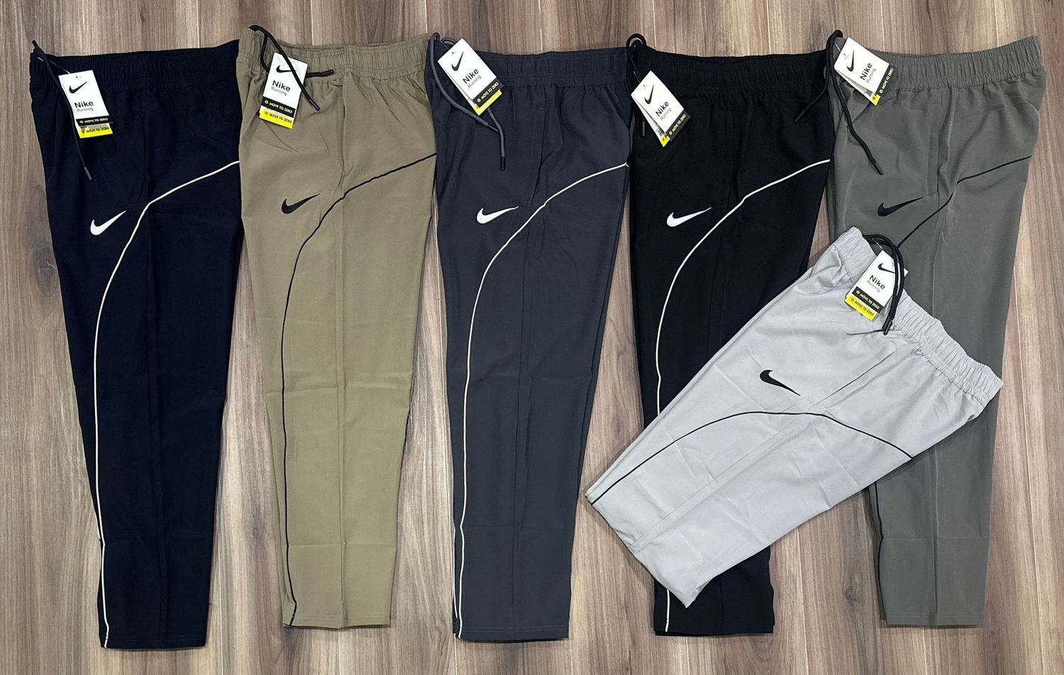 Nike Premium Quality NS Lycra Straight Fit Men's Trackpant - 52 Pc