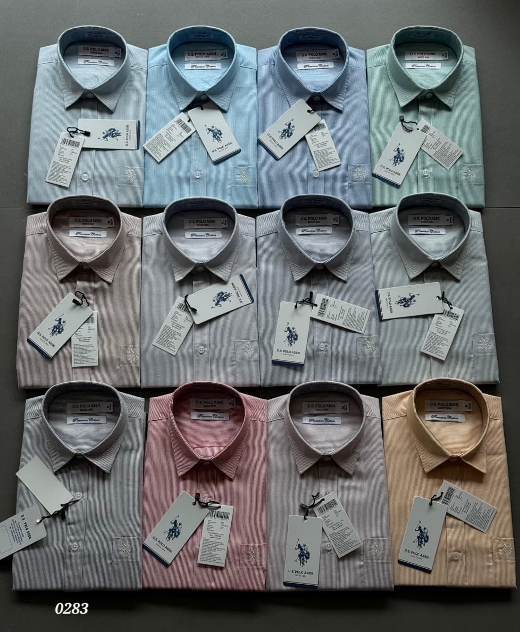 Us Polo Premium Quality Collar Neck Half Sleeve Men's Shirt - 50 Pc