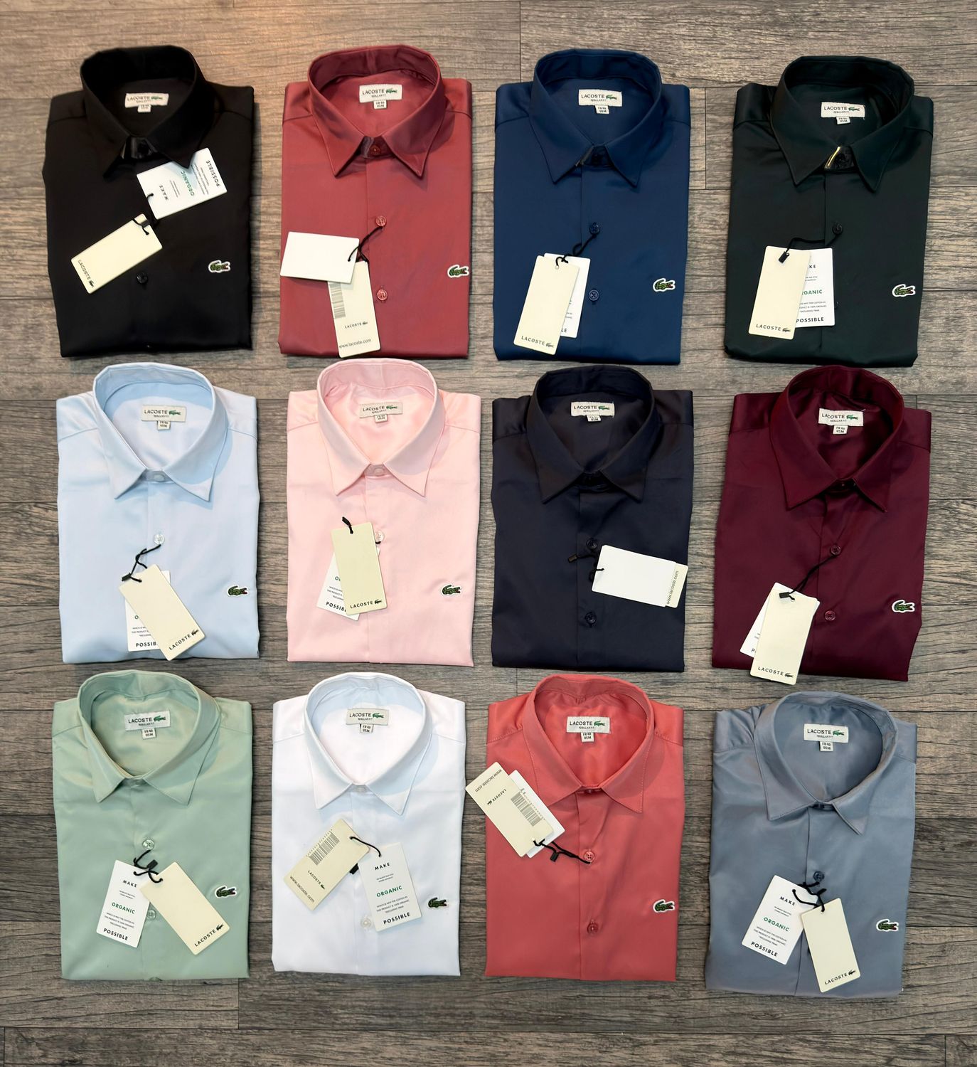 Men's Branded Premium Quality Collar Neck Full Sleeve Men's Shirt - 50 Pc