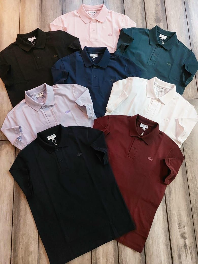 Men's Branded Premium Quality Collar Neck Half Sleeve Men's T-shirt - 60 Pc
