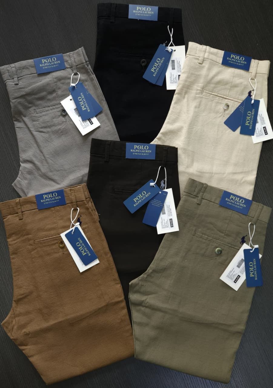 Ralph Lauren Premium Quality Cotton Lenin Mens Pant - 42 Pc