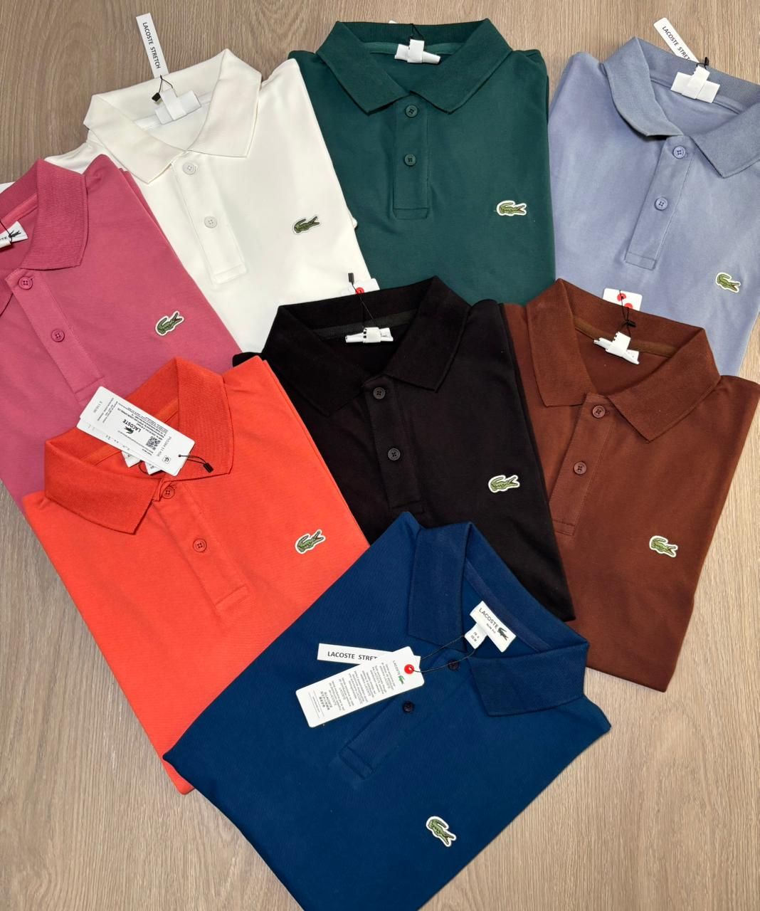 Men's Branded Premium Quality Cotton Collar Neck Half Sleeve Men's T-shirt - 72 Pc