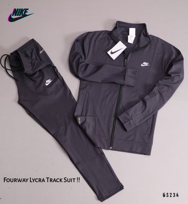 Nike Premium Quality Four way Lycra Sports Wear Men's Tracksuit - 30 Set