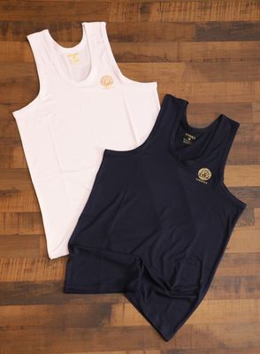 Versace Premium Quality Cotton Feel Lycra Men's Sleeveless T-shirt - 50 Pc