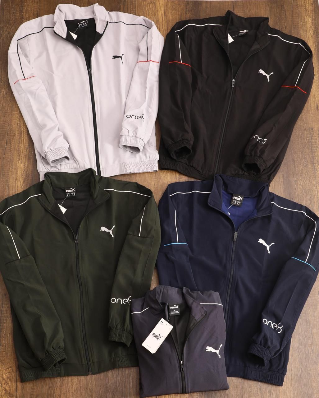 Puma-One8 Premium Quality NS Lycra Hi Neck Full Sleeve Men's Upper - 40 Pc