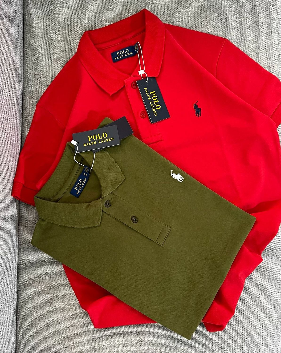 Ralph lauren premium lycra pique  polo- 60pc