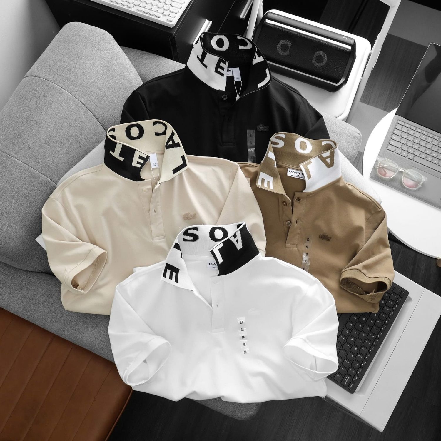Men's Branded Premium Quality Cotton Collar Neck Half Sleeve Men's T-Shirt - 56 Pc